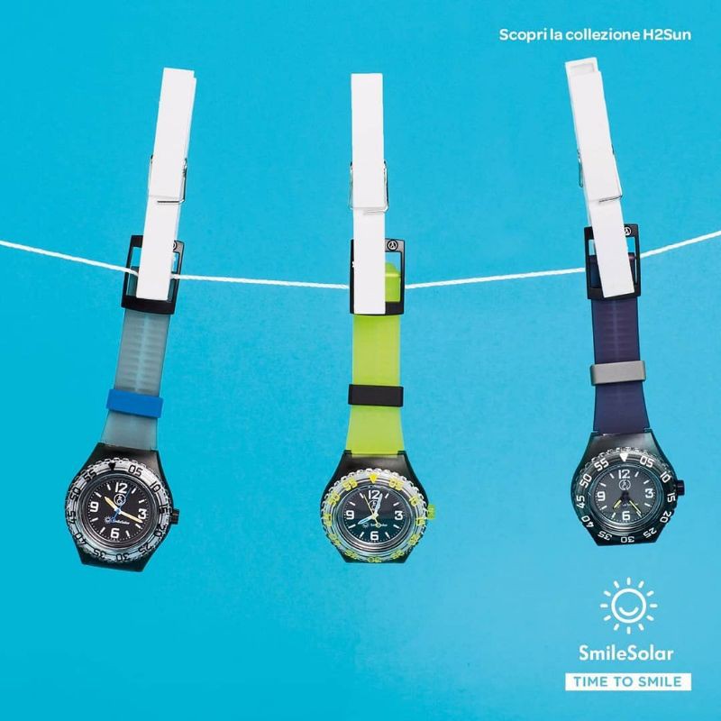 Premium (RRW) Q&Q Original Smile Solar 20Bar (Snokling & Diving OK) Jam Tangan Distributor Termurah