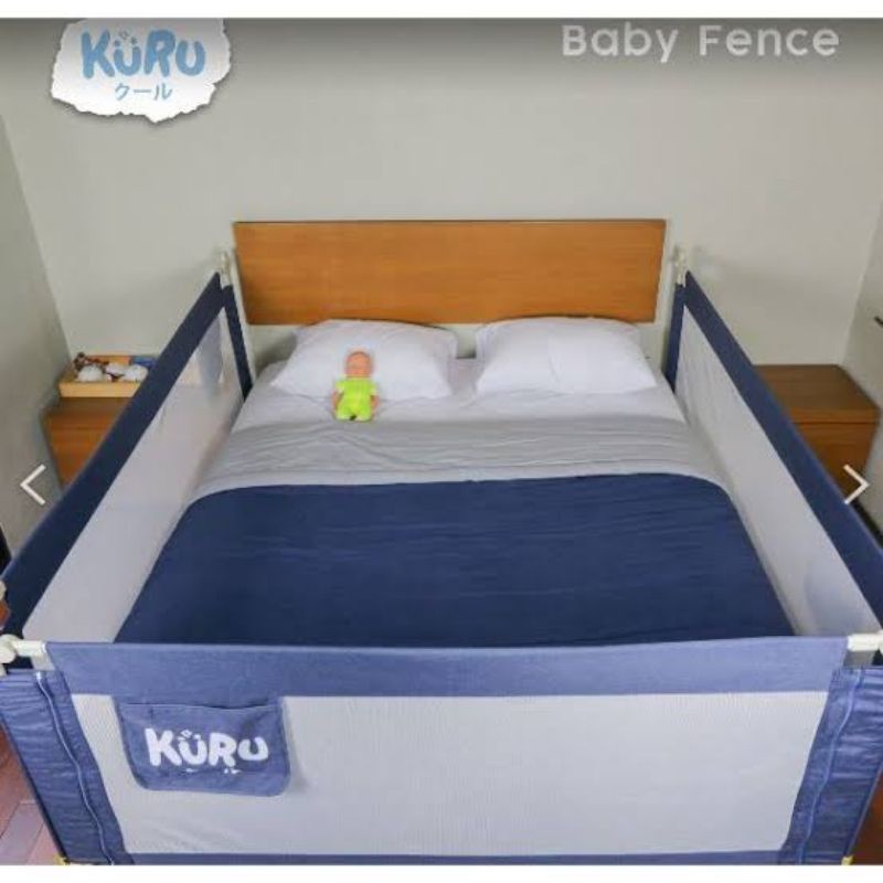 Kuru Baby Bedrail - Kuru Bed Rail - Kuru Stable Linkrod - Head Connector Stable Link Road Bedrail - Pagar Pembatas Pengaman Kasur Bayi - Pagar Tempat Tidur Bayi