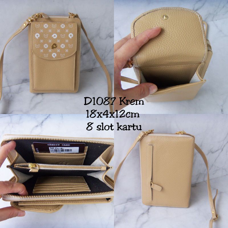 Dompet/tas Papillon wanita leather D1087