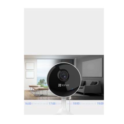 Smart home ip camera ezviz 2mp 1080p full hd night vision up 256gb c1c-b - cctv wireless wifi