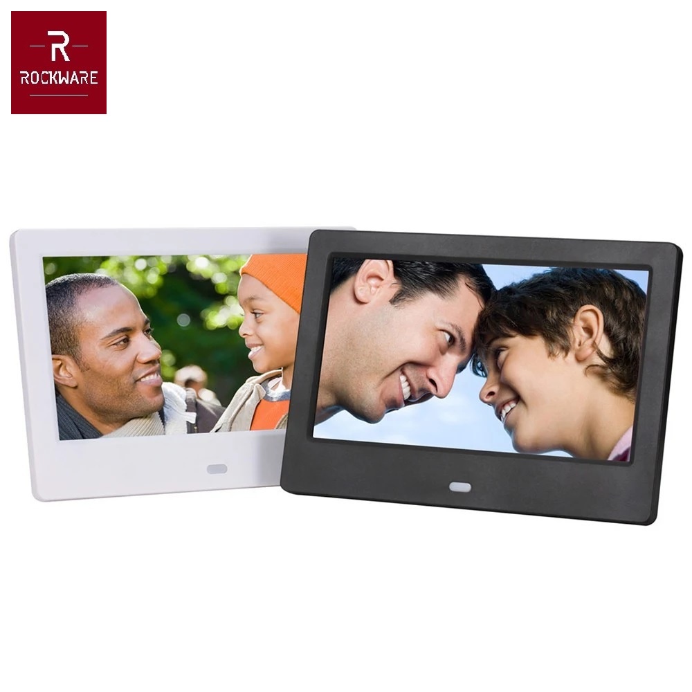 ROCKWARE RW-SJD703 - 7 inch Digital Photo Frame - Frame Foto Digital