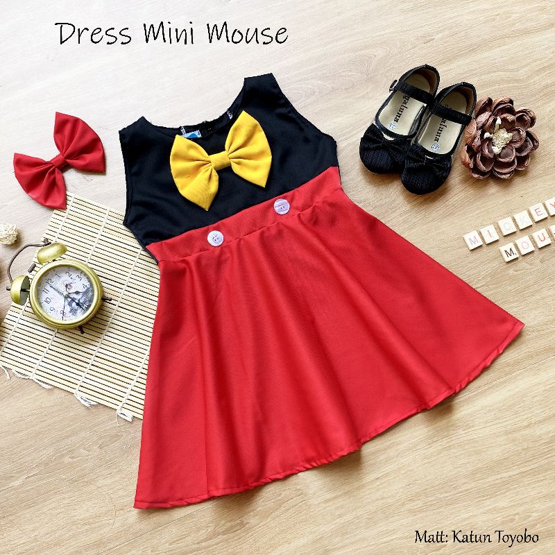 COSTUME MICKEY MOUSE / COSTUME MINIE MOUSE /KOSTUM MICKEY MOUSE MINIE MOUSE