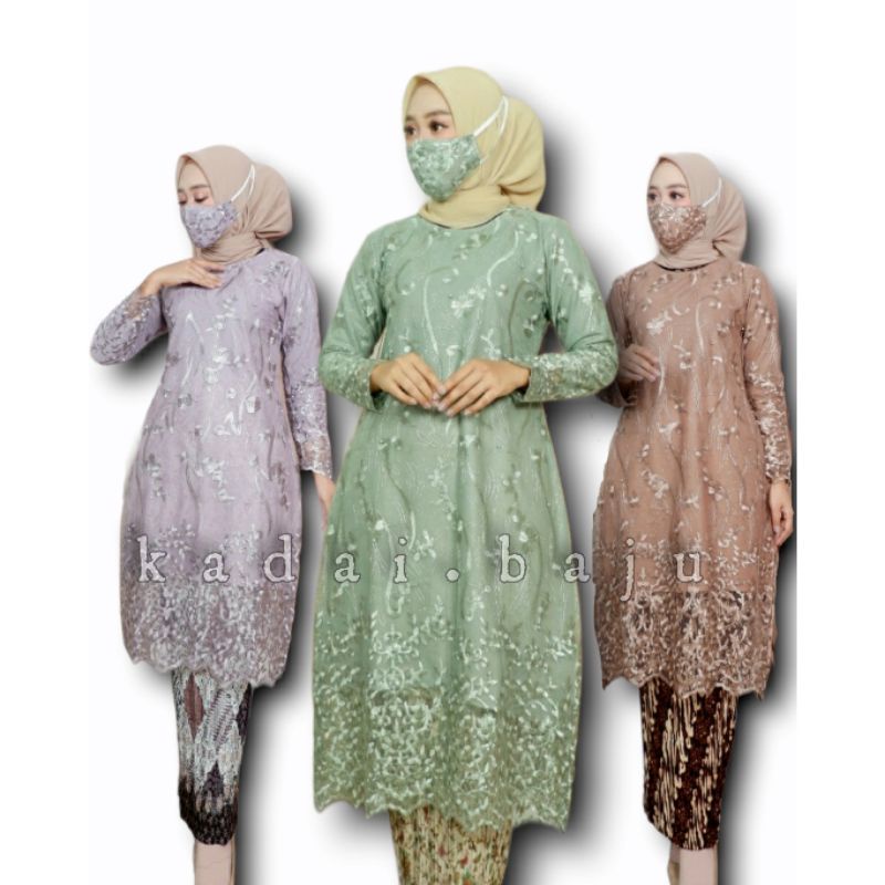 KEBAYA PESTA - KEBAYA ORIGINAL - SET TUNIK ANEESA - BY ALDI