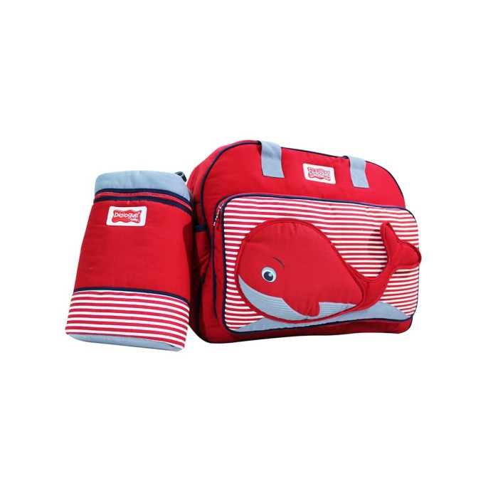 Promo !! Dialogue Baby tas besar whales series  - DGT 7134 - tas diapers baby dialogue ukuran besar