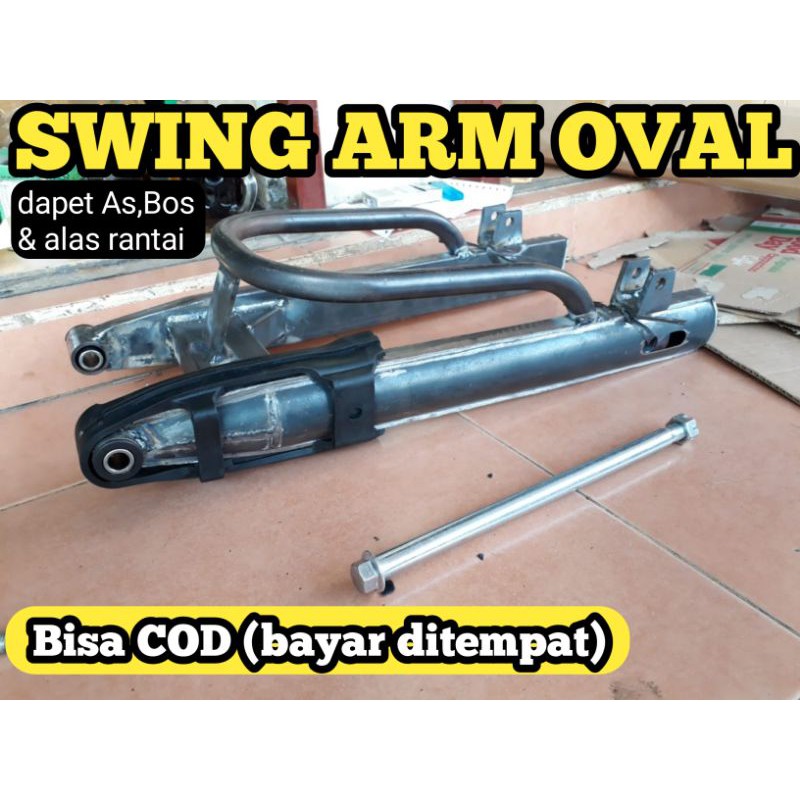 Swing arm oval rx king bahan besi tebal rxking rxs rxk rxspesial