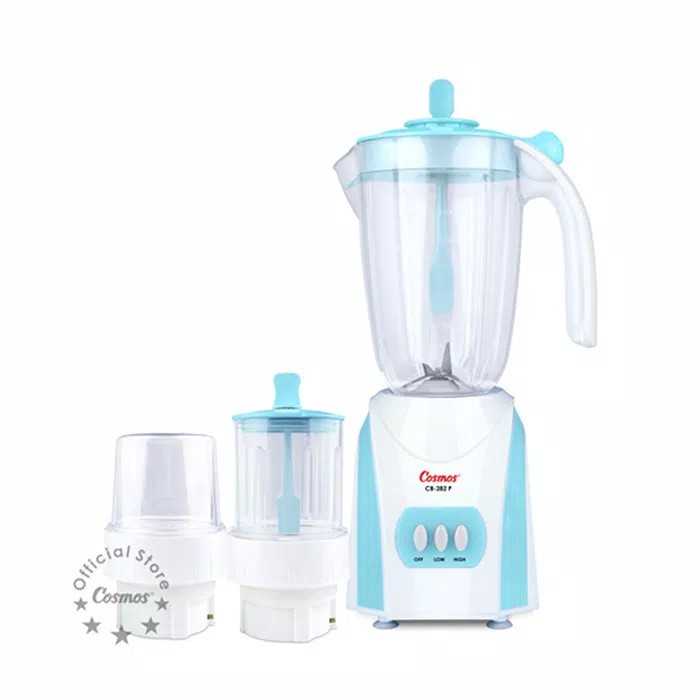 COSMOS blender plastik 2L 3in1 CB 282P/ pelumat 2 liter cb 282 p / cosmos CB282P