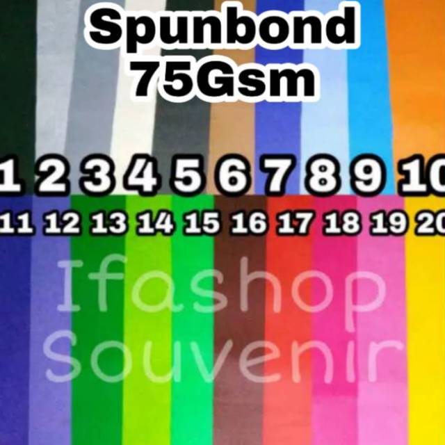 KAIN SPUNBOND (Lebar 160cm) 75Gsm