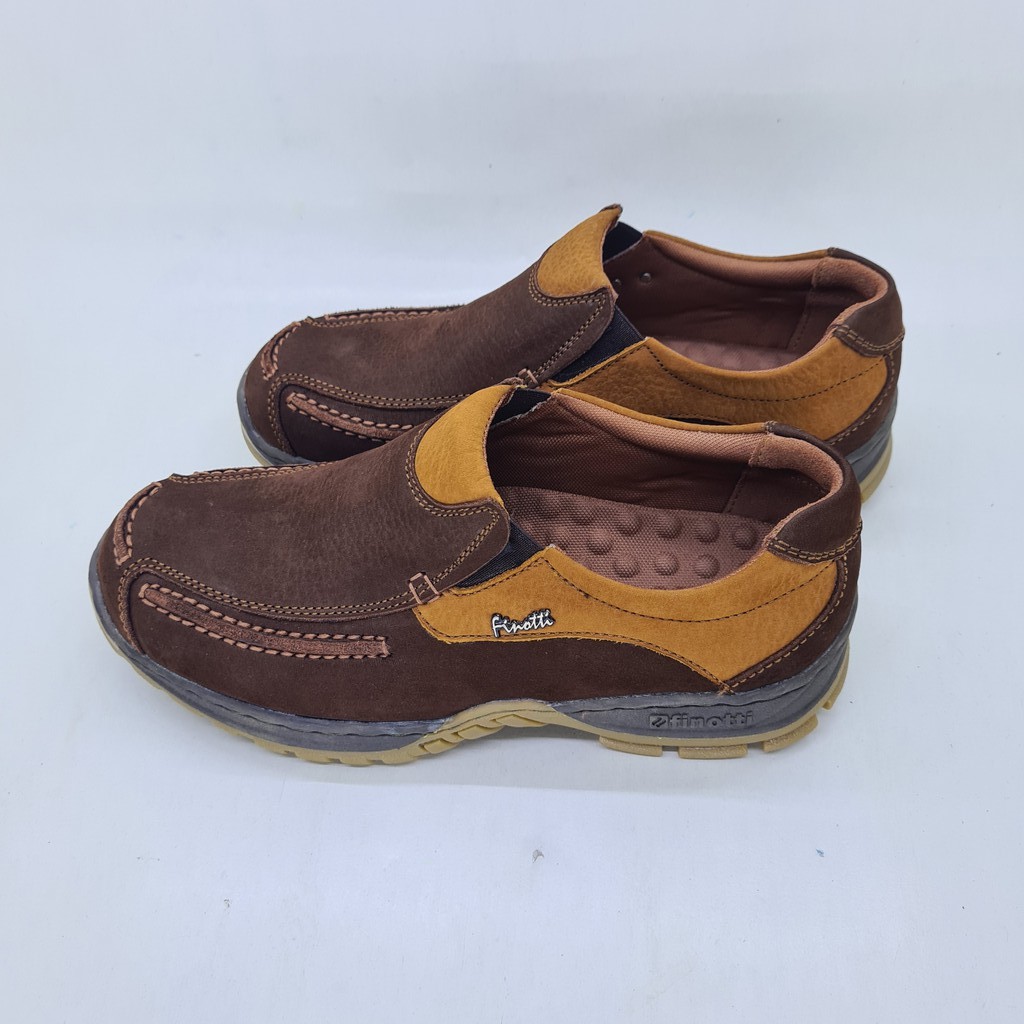 Sepatu kulit asli FN17-05 Finotti