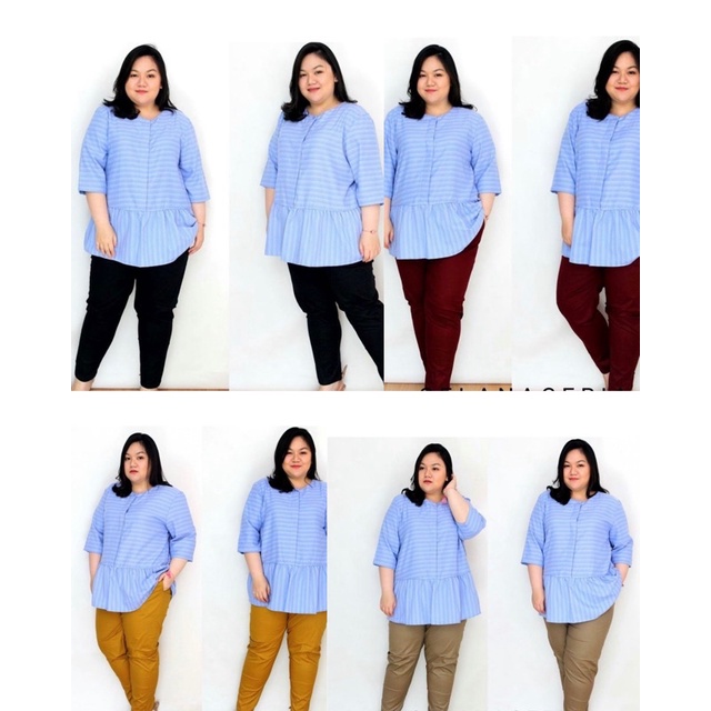 Vanilla Pants Celana Katun Anti Begah S-XXL