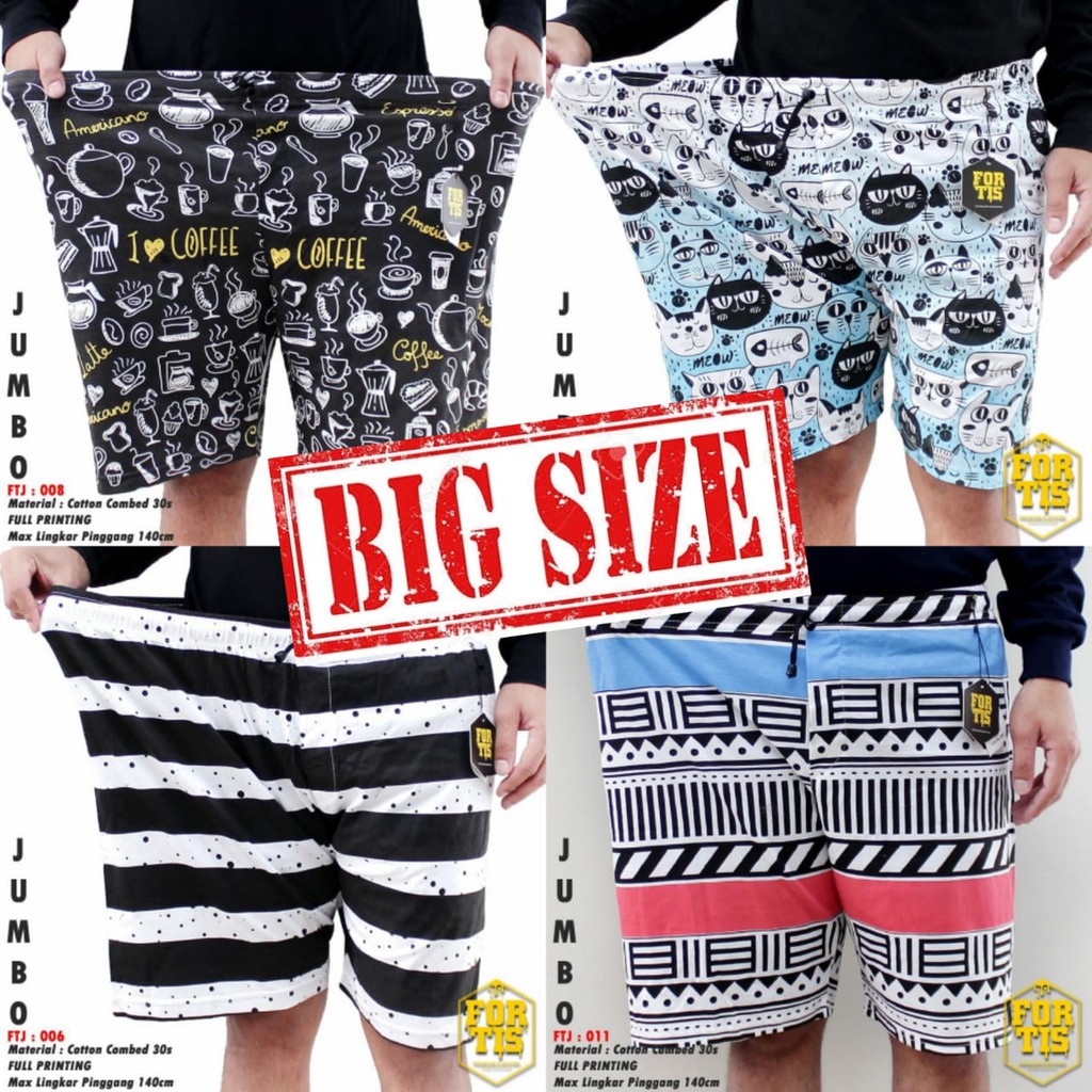 COD BOXER JUMBO BOXER JUMBO PRIA XXXL XXXXL BOXER PRIA WANITA  DEWASA JUMBO  BOXER JUMBO BAHAN KAOS 