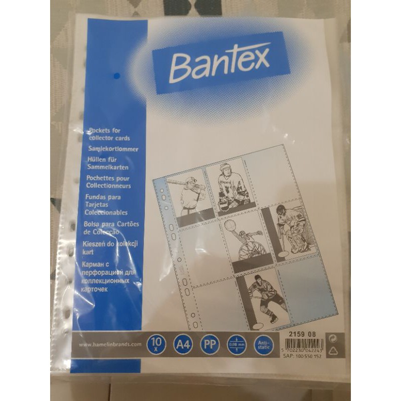 

[ BACA DESKRIPSI ] Bantex Collector Photocard PC Pocket Sleeve A4 9P KOREA