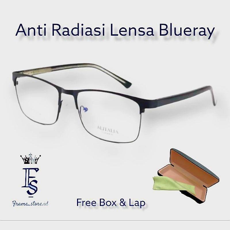 KACAMATA ANTI RADIASI BLUERAY PRIA DAN WANITA, FRAME ELASTIS