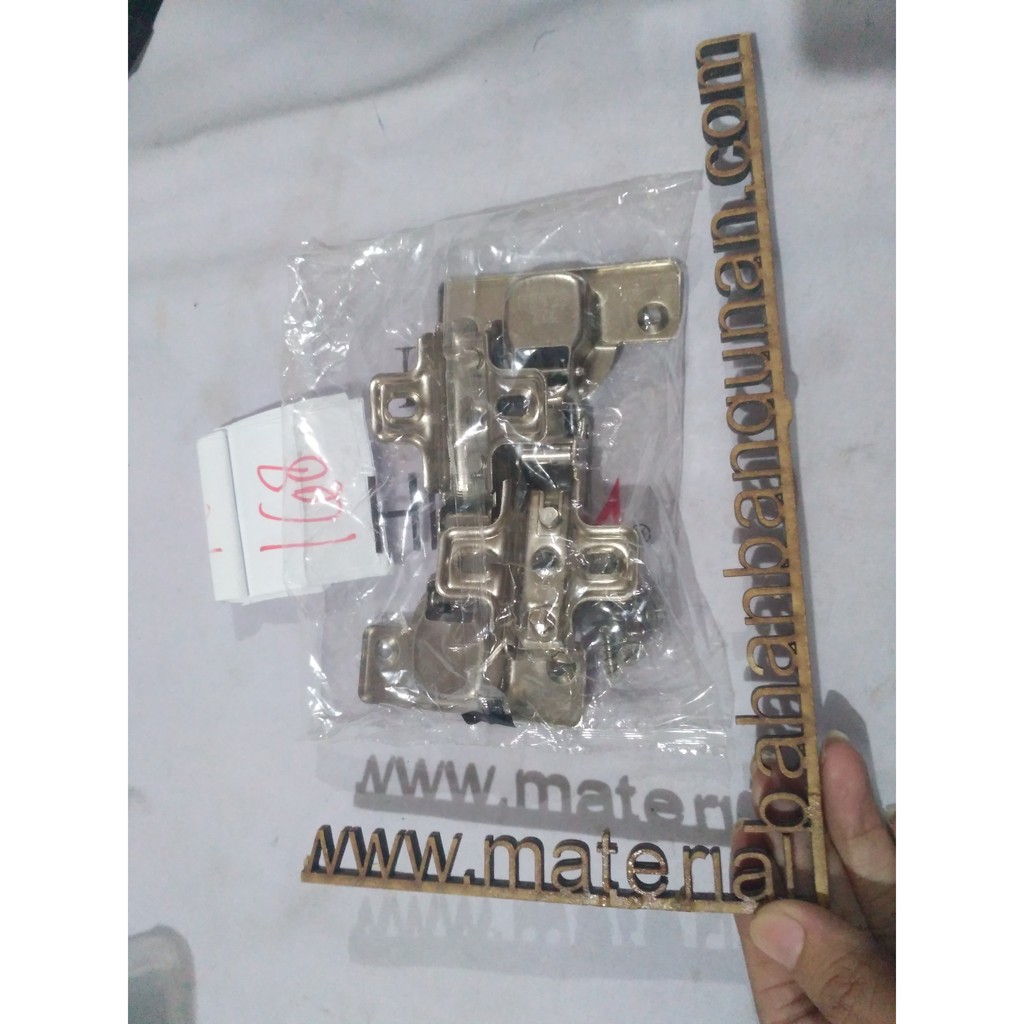 engsel lemari sendok panjang 4 inch laci cabinet sepasang lurus huben besar cabinet engsel sendok