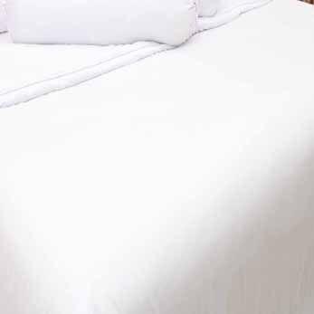 ✱ Sprei Polos Rosewell Putih 120x200 ✶