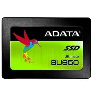 SSD Adata SU650 120GB Sata 3 2,5&quot; - SSD 120GB Sata 3 Adata SU 650