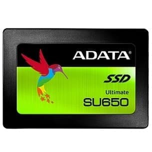SSD Adata SU650 120GB Sata 3 2,5&quot; - SSD 120GB Sata 3 Adata SU 650