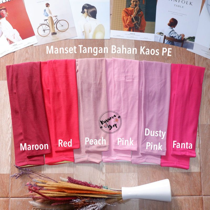 Manset Tangan Bahan Kaos Spandek PE