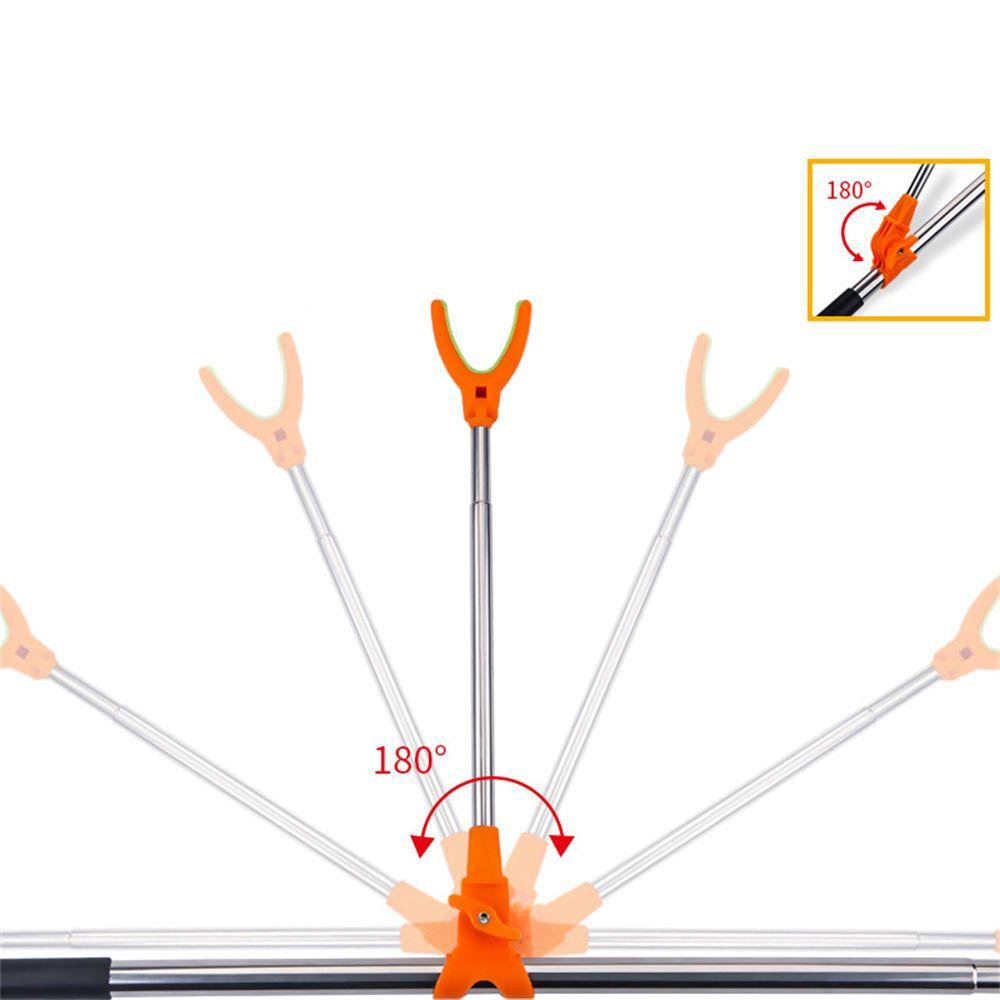 TOP Fishing New Fishing Rod Bracket Alat Pancing Stainless Steel