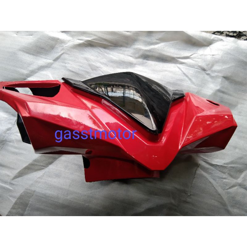 Cover Batok Kepala Depan Belakang Beat f1 beat Eco ysp 2016-2019 Merah