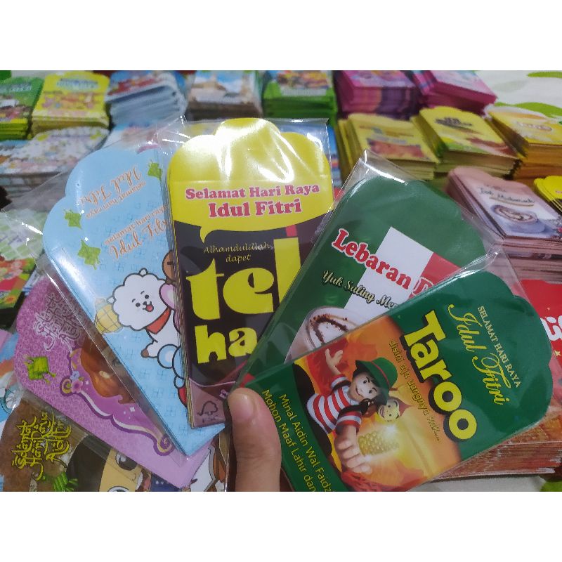 

[ISI 10 LEMBAR] AMPLOP LEBARAN/AMPLOP LEBARAN SNACK SIAP PAKAI 1 PACK ISI 10 LEMBAR nara
