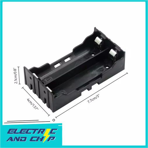 Battery Holder Case Tempat Baterai 2 Slot 18650