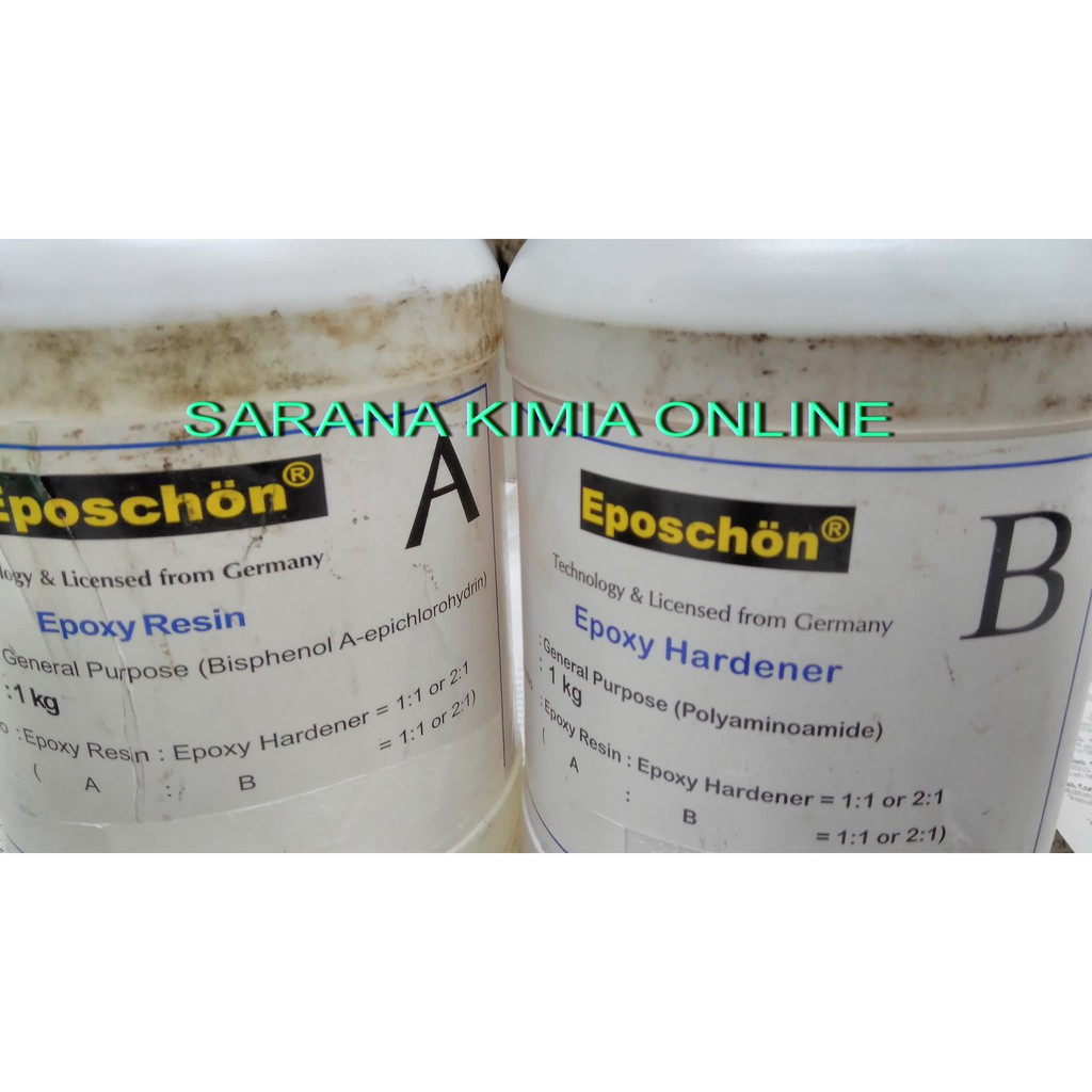 

Epoxy Resin "A 135gr + B 135gr"clear resin transparan