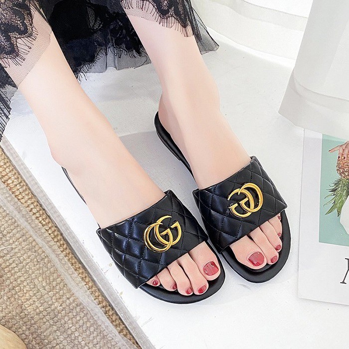 RYX - Granty Quilted Sandal Slipper Casual Sehari Hari - Ori Import