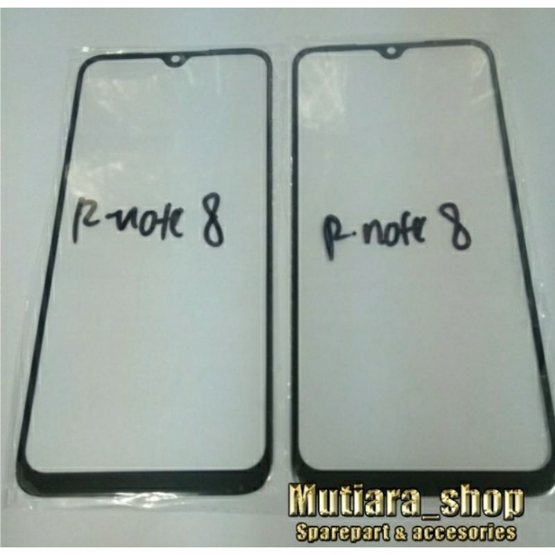 KACA DEPAN LCD KACA TOUCHSCREEN XIAOMI REDMI NOTE 8