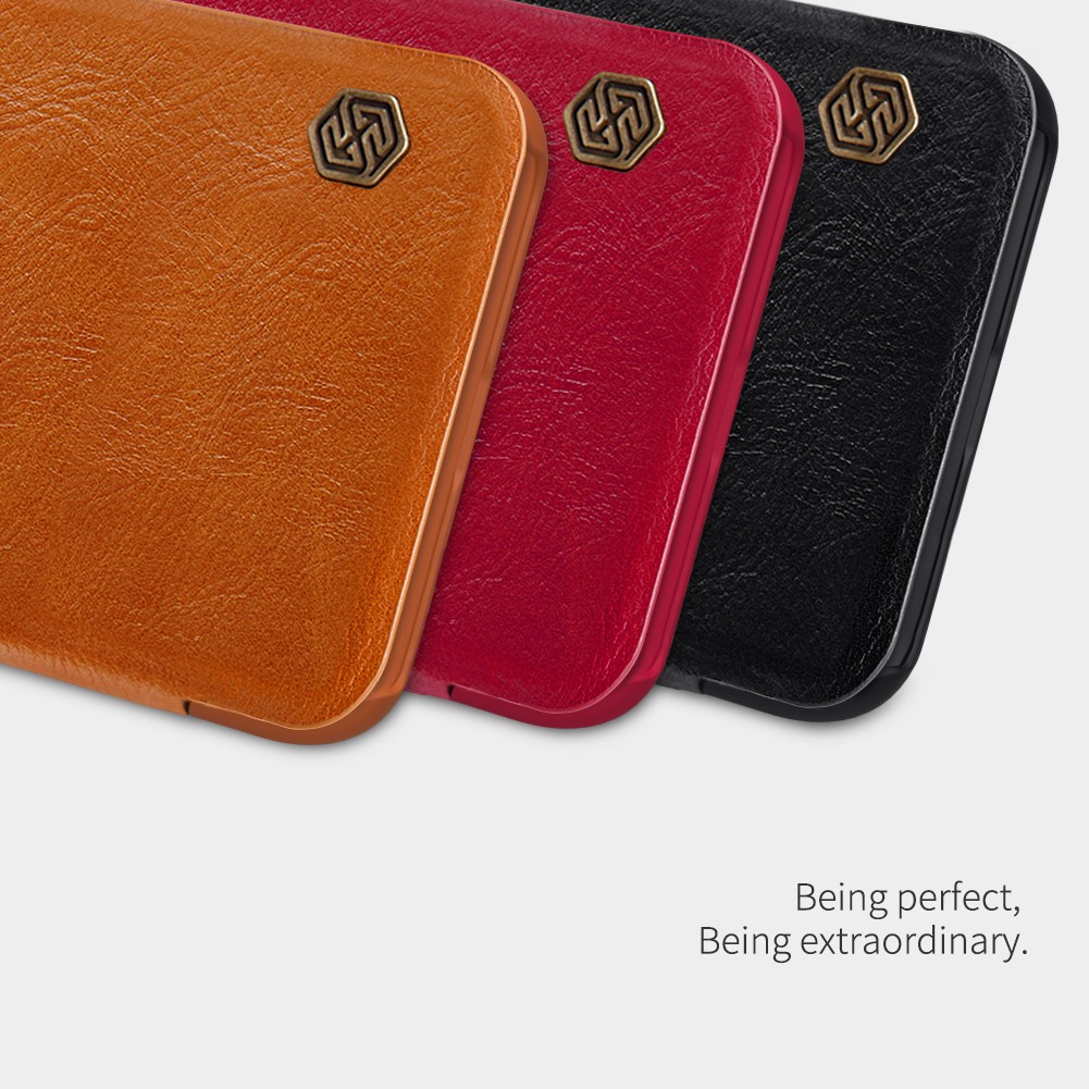 Flip Cover XIAOMI Redmi Note 9 4G Nillkin Qin Leather Case Original