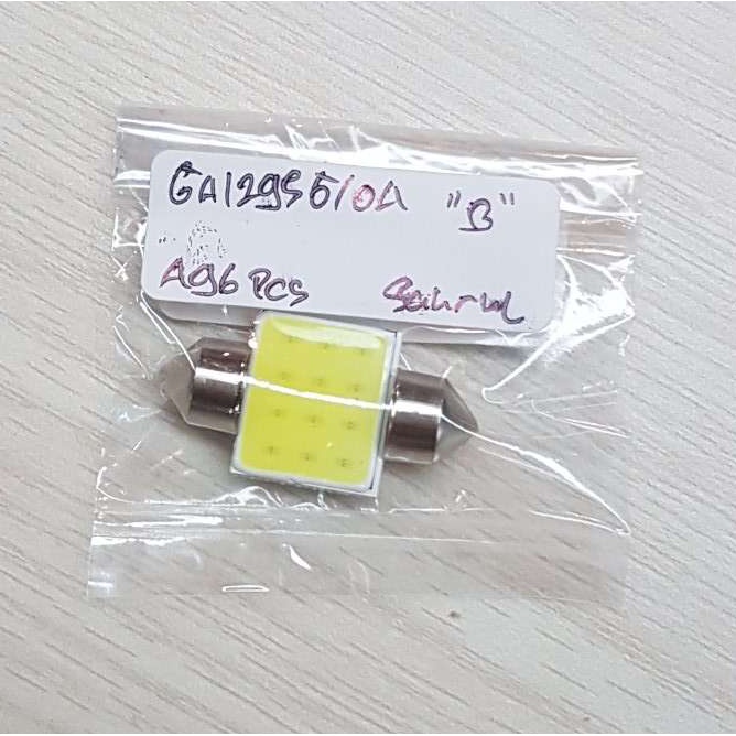 Lampu Interior Mobil LED COB Dome Light 31mm c5w BA9S 1 PCS PUTIH