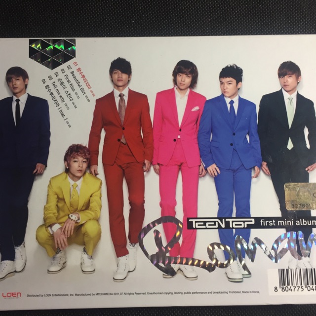 TEEN TOP 1st MINI ALBUM - ROMANCE