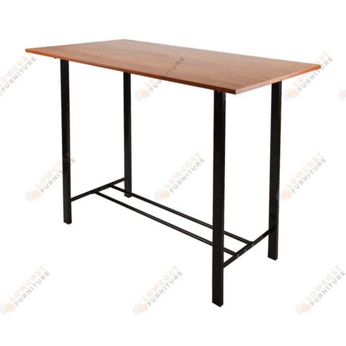 Jual Meja Bar Cafe Resto Kayu Besi Tinggi Minimalis | Shopee Indonesia