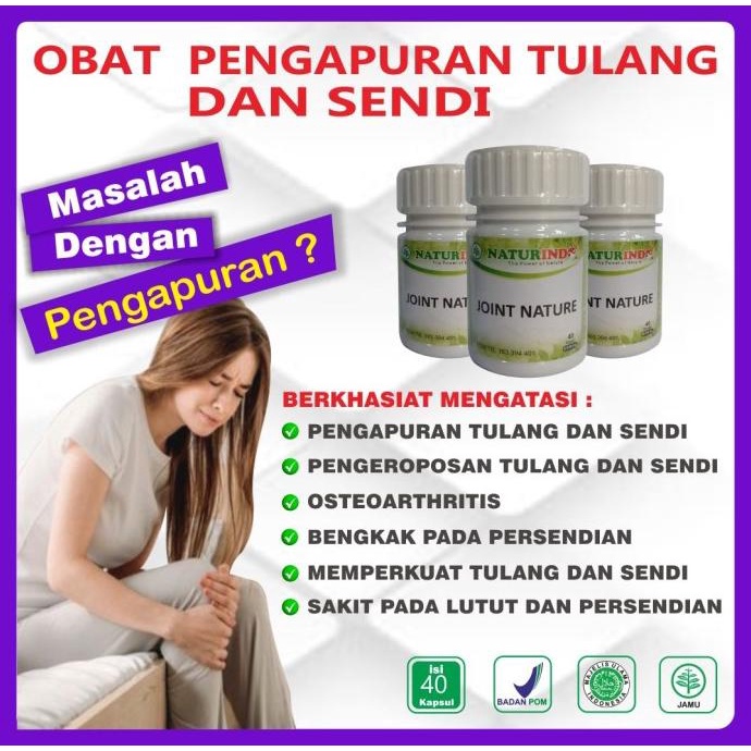 Obat Pengapuran dan Persendian Herbal JOINT NATURE