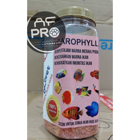 MAKANAN IKAN  CHANA ARWANA KOI UDANG PREMIUM FISH LOVER RED BLUE YELLOW TOPLES 130GR