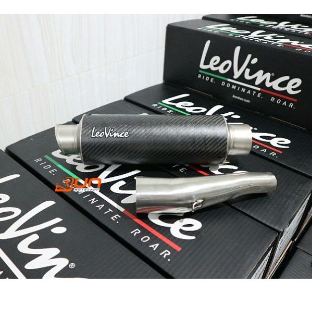 Leovince GP Corsa CARBON MATTE original Slip On Yamaha XMAX 250