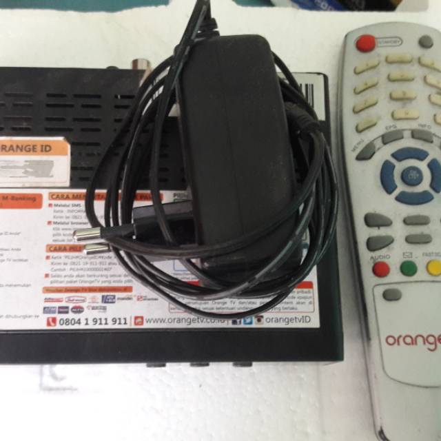 Receiver orange tv