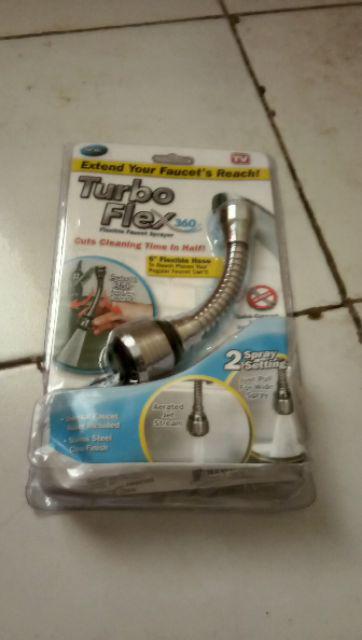 Turbo Flex 360 Flexible Faucet Sprayer / Keran Wastafel