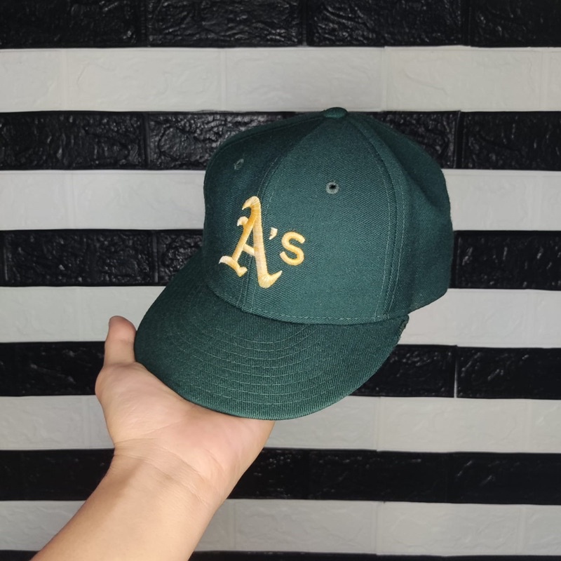 Topi New Era 59fifty x MLB Oakland Athletics Vtg Pro Model Second