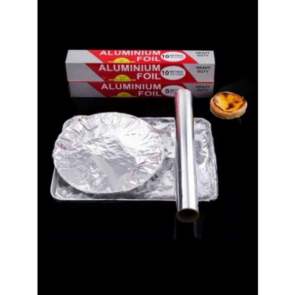 Aluminium Foil Kertas Panggang Pembungkus Makanan 10meter Dapur Baking
