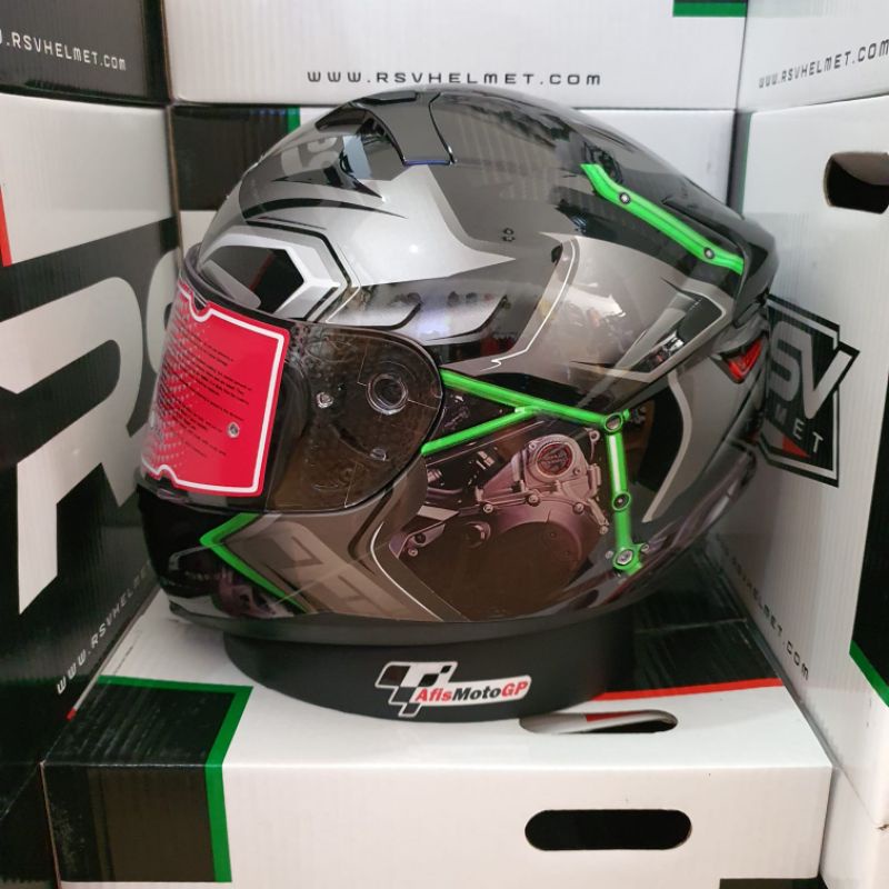 Helm rsv ff500 machine 2.0 new grapic rsv fullface kawasaki
