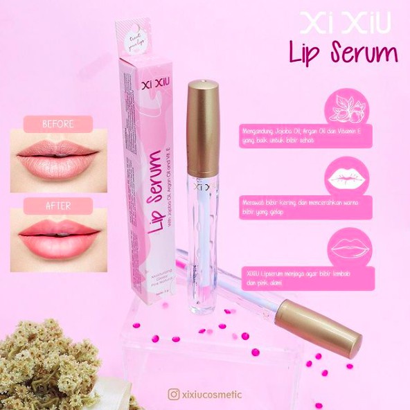 XI XIU / XIXIU LIP SERUM 3GR SERUM BIBIR PEMERAH PELEMBAB KOSMETIK