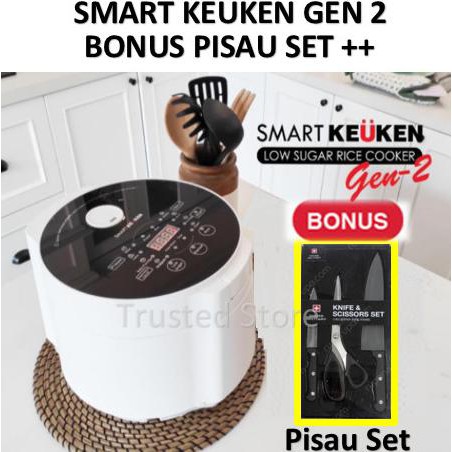 NEW / PROMO Smart Keuken Gen 2 Rice Cooker Low Carbo Rendah Karbo Ricecooker / BERKUALITAS