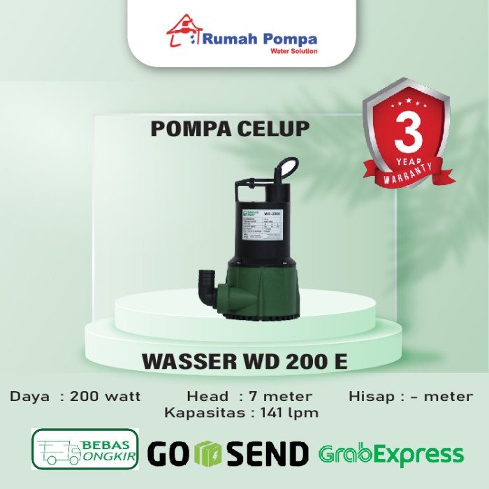 POMPA CELUP WASSER WD-200E