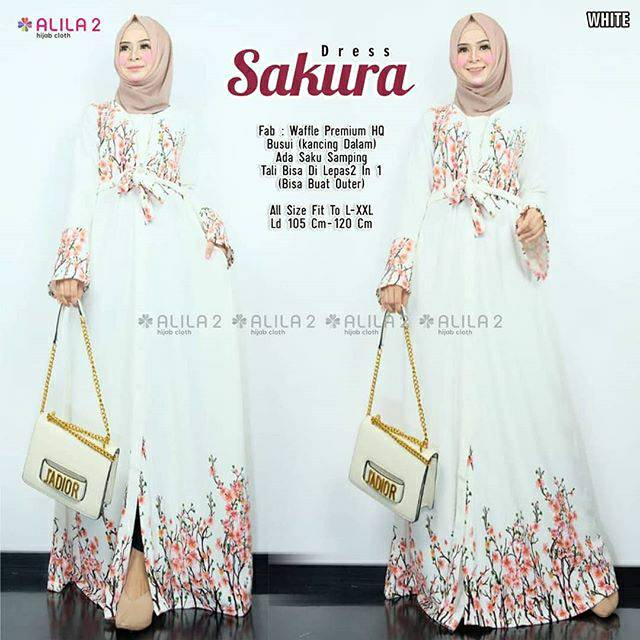 Dress Sakura | Dress Waffle Premium HQ