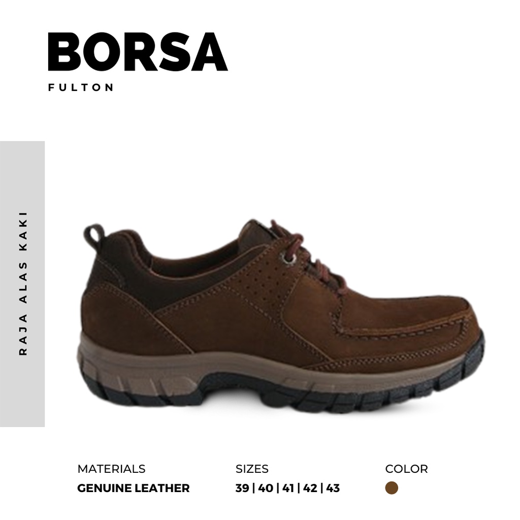 SEPATU KULIT ASLI PRIA | BORSA - FULTON