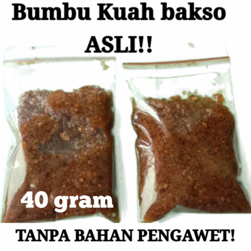 

BUMBU KUAH BAKSO ASLI PRODUK TUKANG BAKSO ( BAYAR DITEMPAT )