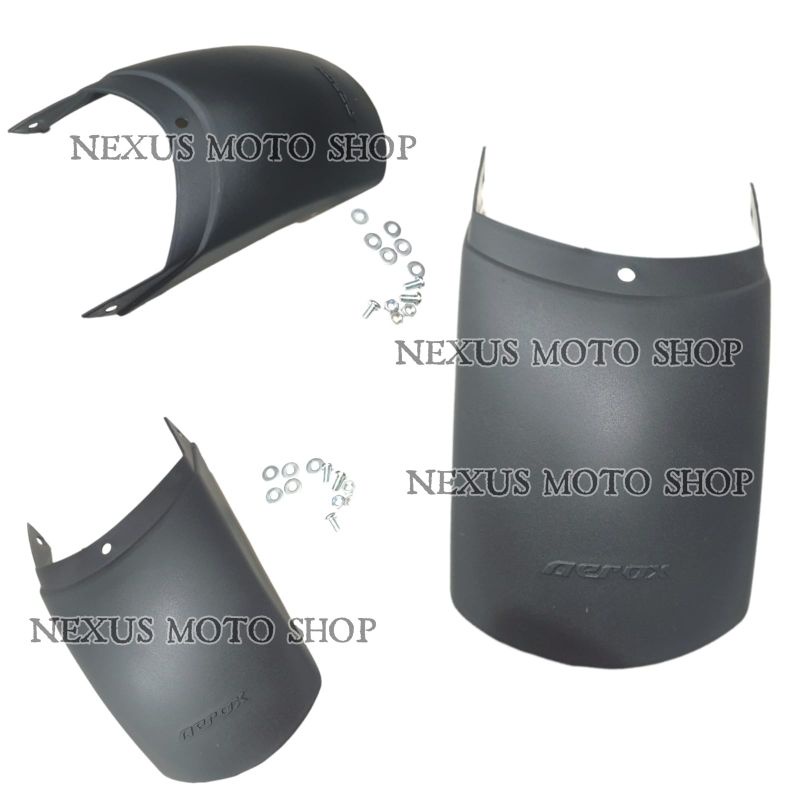 sambungan spakbor depan aerox mud flap aerox sambungan spakbor aerox