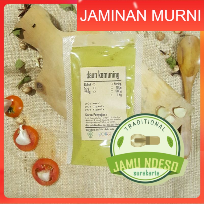 

DAUN KEMUNING BUBUK 1000 GRAM / 1 KG - Murraya Paniculata - MURNI - JSR - REMPAH