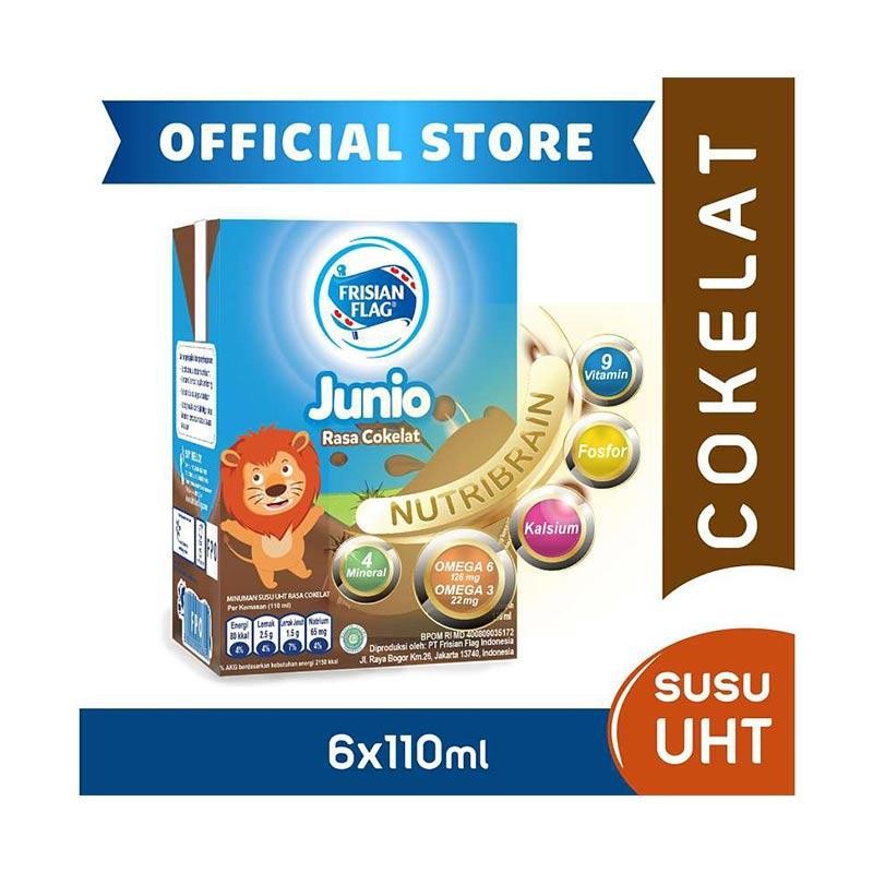 

Frisian Flag Chocolate Junio Multiple Pack Susu UHT [6 pcs/ 110 mL]