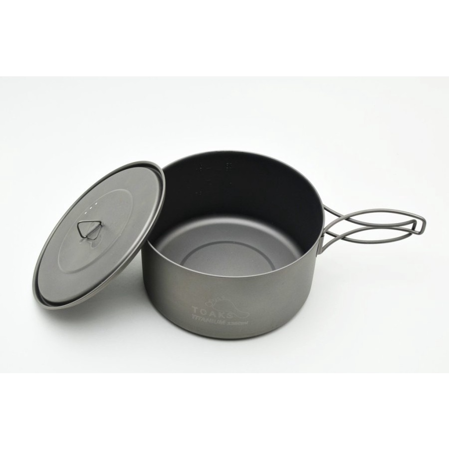 Panci Camping Toaks Titanium 1350ml Pot